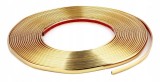 Rola Ornament autoadeziv, 12mm x 15m, culoare Crom GOLD, AVEX