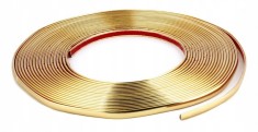 Rola Ornament autoadeziv, 12mm x 15m, culoare Crom GOLD foto