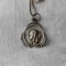 argint MEDALION FECIOARA MARIA 1900 FRANTA de colectie EXCEPTIONAL + Lant argint