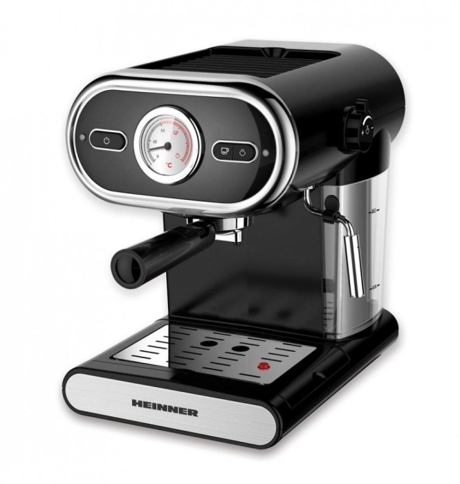 ESPRESSOR CU CEAS HEINNER HEM-1100BK ESPRESSOR CU CEAS HEINNER HEM-1100BK