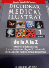 Dictionar medical ilustrat - 12 vol / peste 4000 pagini - Ed. LITERA foto