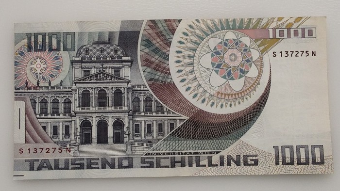 Austria - 1000 Schilling 1983