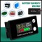 Indicator stare monitor SOC acumulatori solar fotovoltaic vehicul bicicleta rulota 8-100V color cu alarma si sonda temperatura