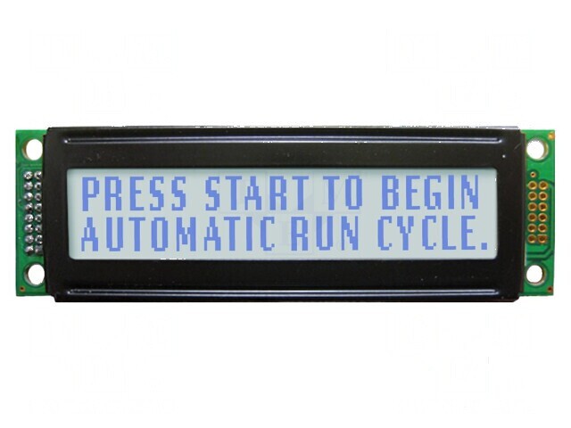 Afișaj LCD alfanumeric 20x2 gri LED