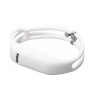 Brațara TPU pentru Fitbit Flex (Click ON), alb, Oem