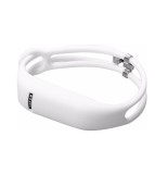 Brațara TPU pentru Fitbit Flex (Click ON), alb, Oem