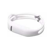 Brațara TPU pentru Fitbit Flex (Click ON), alb
