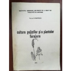 Cultura pajistilor si a plantelor furajere- N. Dumitrescu