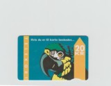 bnk card Cartele telefonice - Danemarca - Tele Soenderjylland Definitive - Parrot With Text - Tel:TDTD005c