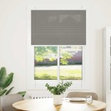 vidaXL Jaluzea plisată Antracit 100x100 cm Lățime țesătură 99,4 cm