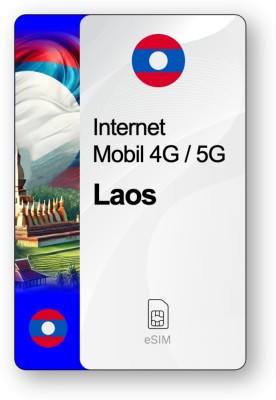 eSIM Internet Laos, valabil 30 zile, trafic 5 GB foto