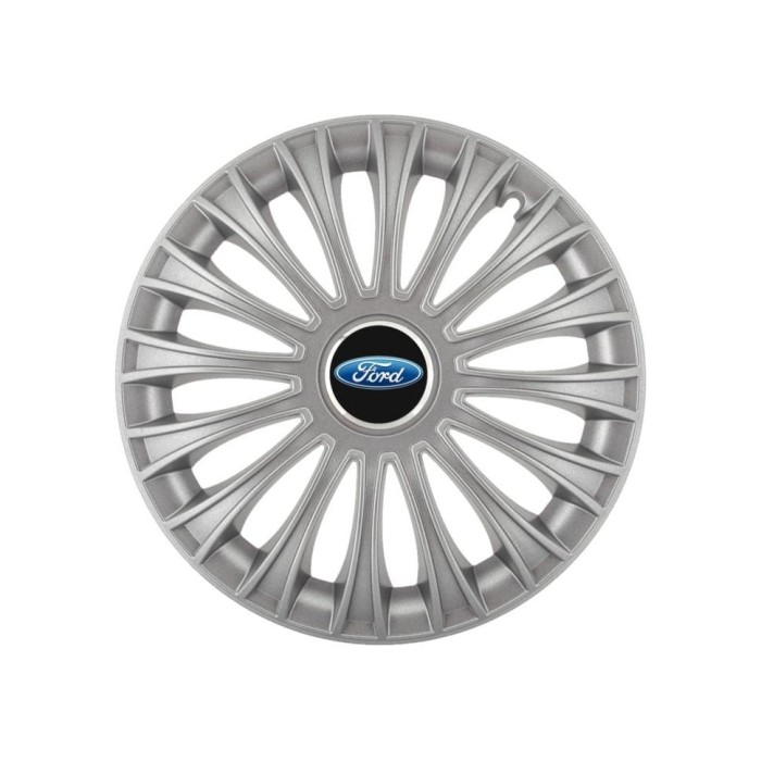 Set 4 capace roti 16 inchi (R16) Dino Gri, Compatibile cu Ford