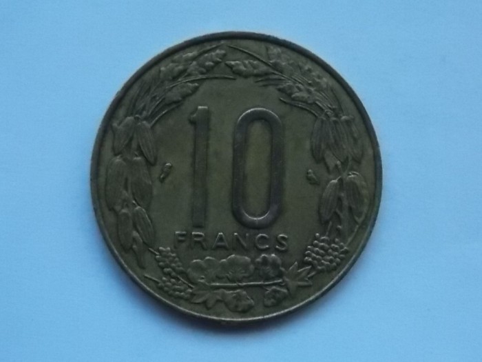 10 FRANCS 1961 CAMERUN