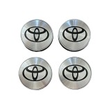 Set 4 Capace Jante Aliaj Toyota 60mm, Argintiu