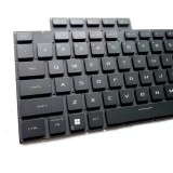 Tastatura Laptop Gaming, Asus, ROG Strix G16 G615L, G615LH, G615LM, G615LP, G615LR, G615LW, iluminata, RGB Per Key, neagra, layout US