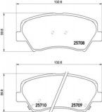 Placute de frana - tuning, fata, Aprobate pentru uz public: Yes, compatibil: HYUNDAI ELANTRA V, GENESIS, I30, VELOSTER; KIA CEE&#039;D, CEED, CERATO III, C, BREMBO