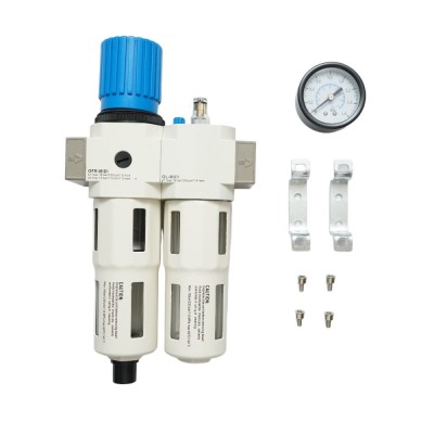 Filtru aer si ungator cu regulator de presiune max. 1.6 MPa, racord 1/2 foto