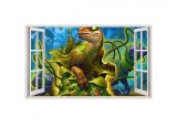 Cumpara ieftin Sticker decorativ cu Dinozauri, 85 cm, 4212ST