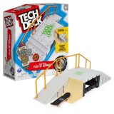 Set mini skateboard cu rampa, Tech Deck, Flip N Grind, X-Connect, 20133776