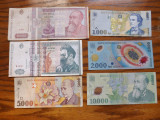 Romania - Lot nr.11 : Bancnote 500 Lei - 10000 Lei / 1992 - 2000