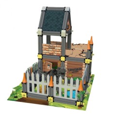 Set constructie arhitectura &ndash; Casa Dinozaurilor cu 104 piese din plastic