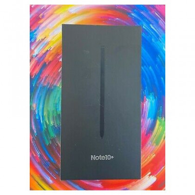 Cutie (Ambalaj) Fara Accesorii Samsung Galaxy Note 10+, 256Gb, Aura Black Original foto