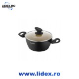 Cratita Amvegan, 24 x 10.5 cm, aluminiu, antiaderenta, 3.6 litri