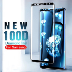 Folie sticla securizata curbata 100D FULL GLUE Samsung Galaxy S8, S8 plus foto