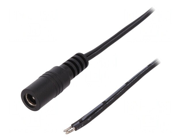 Cablu Alimentare DC 5,5/2,5 Negru 1,46m