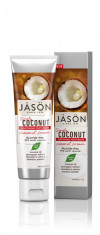 Pasta de dinti cu crema de cocos pentru albirea dintilor , 119 gr , Jason foto