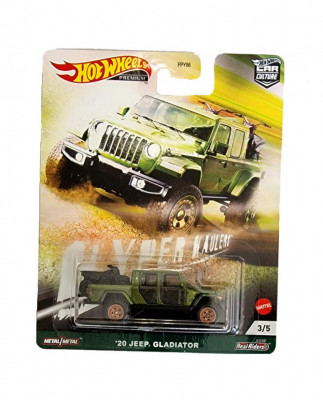 HW Macheta Jeep Gladiator 20 3/5, 1:64 Hot Wheels Premium foto