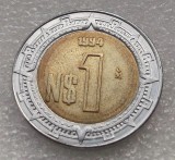 P1. Mexic 1 peso 1994 aUNC **