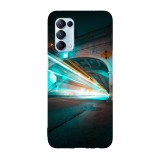 Husa compatibila cu Oppo Find X5 Lite model Light at the end of tunnel, Silicon, TPU, Viceversa, Transparent, Carcasa