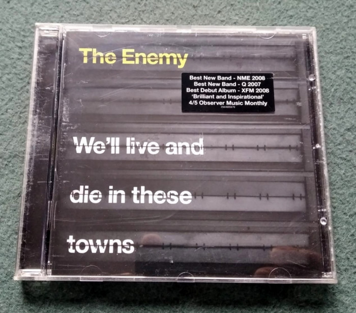 The Enemy &ndash; We&#039;ll Live And Die In These Towns, CD muzica Indie Rock
