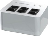 UPS SOCOMEC Line Int. mgmt,brick,800VA/ 480W,AVR,6xsocket Shucko,indicatie LED,1x12V/9A,Backup 20 min,incarcare 8h,conector USB,USB charger,&quot;Netys PL