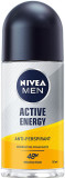 Deodorant roll-on pentru barbati Active Energy, 50 ml, Nivea
