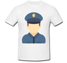 Tricou &amp;quot; Police icon &amp;quot; foto