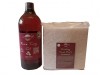 Prep&#039;N&#039;Shine-Pure Tung Oil &amp; Hand Pad&rsquo;s Non Abraziv alb, 1000 ml