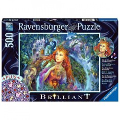 Puzzle Zana, 500 Piese si Stickere