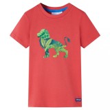 Tricou pentru copii, roșu, 92