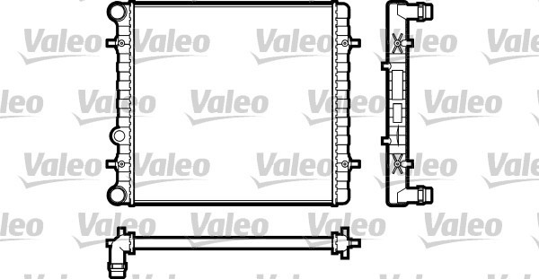 VALEO 731606 Radiator, racire motor
