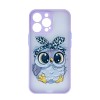 Husa compatibila cu Apple iPhone 13 Pro model Smol Owl, Silicon, TPU, Viceversa, Transparent, Carcasa