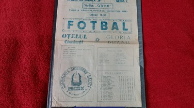 Program Otelul Galati - Gloria Buzau foto