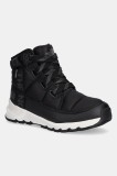 The North Face cizme de iarnă copii Thermoball Lace Up culoarea negru, NF0A817WKT01