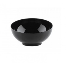 Set 12 boluri polistiren Giottino, 60cc - negre
