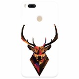 Husa silicon pentru Xiaomi Mi A1, Geometric Tibetan Antelope