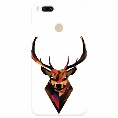 Husa silicon pentru Xiaomi Mi A1, Geometric Tibetan Antelope foto