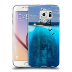 Husa Samsung Galaxy S7 G930 Silicon Gel Tpu Model Subacvatic Cliff foto