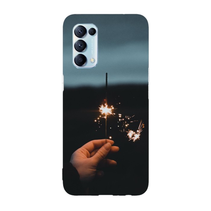 Husa compatibila cu Oppo Find X3 Lite model Fireworks, Silicon, TPU, Viceversa