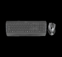 Set fara fir tastatura cu mouse Trust Tecla-2 Wireless Keyboard with mouse foto
